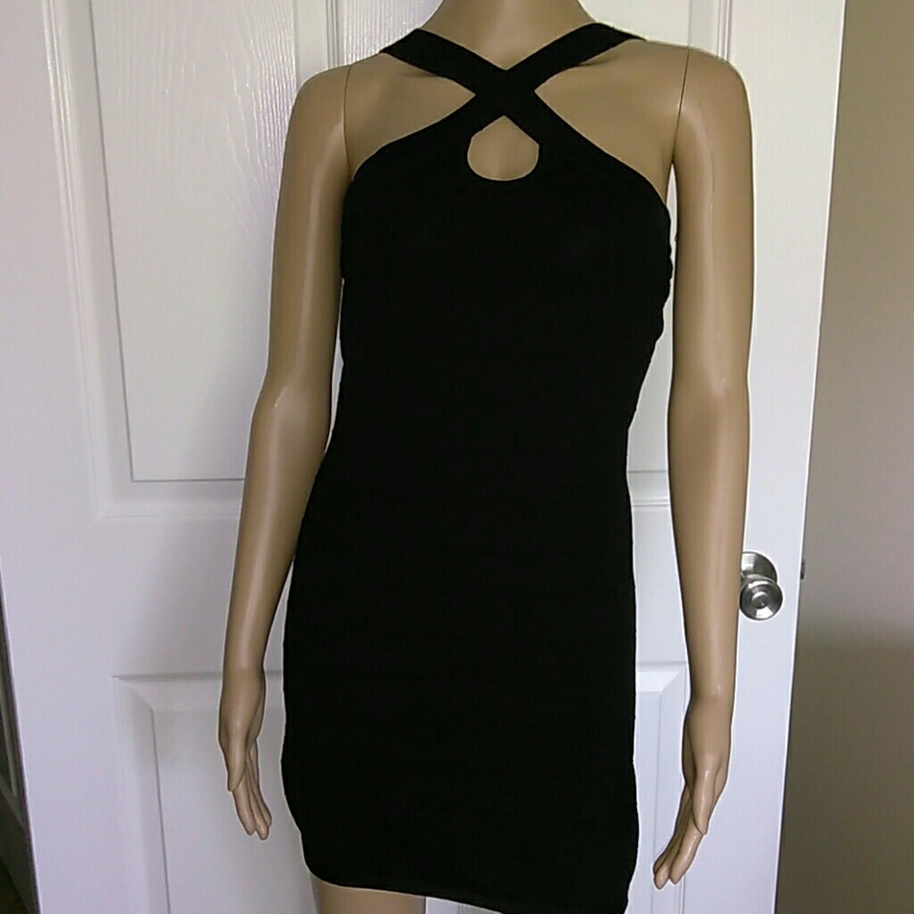 Black bandage Guess dress
